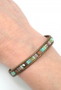 Narrow Bead Boho Bracelet